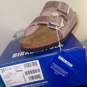 Birkenstock Sandals - washed Lavender